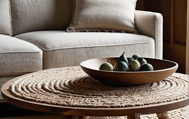 자연주의를 반영한 아늑한 공간 만들기 - **Prompt: The Green Oasis of Calm**
    A bright, inviting living room filled with lush indoor plant...