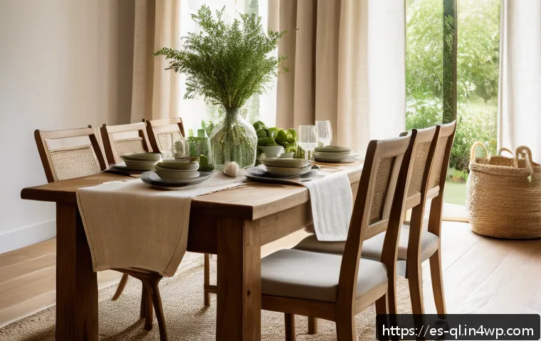 자연주의 홈 데코에 사용되는 천연 섬유 관련 이미지 2